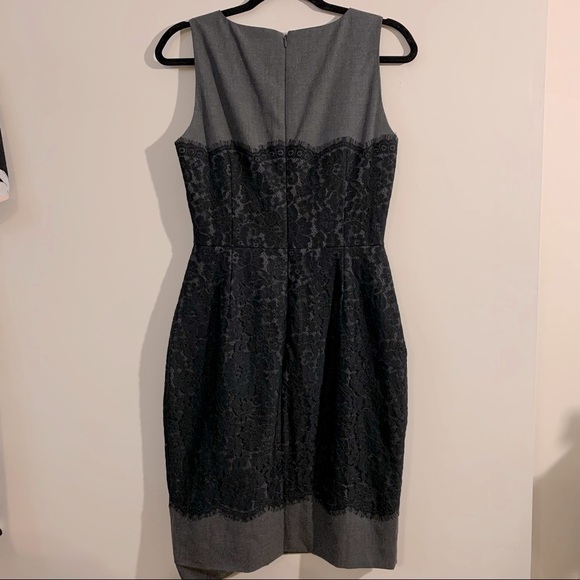 *SOLD* Banana Republic Lace Overlay Sheath Dress - Picture 5 of 10